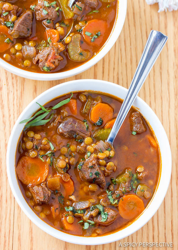 Lentil Stew Recipes
 Beef and Lentil Stew A Spicy Perspective