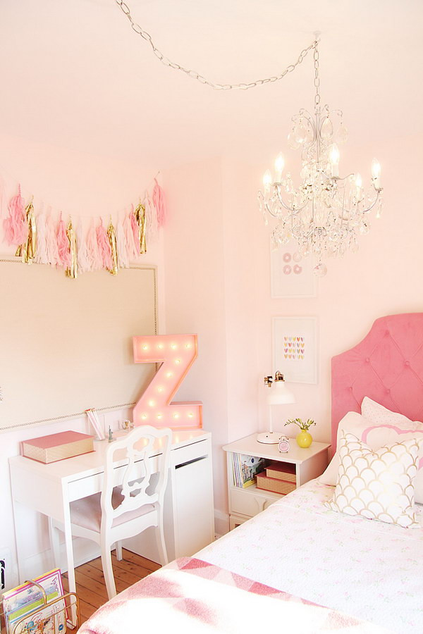 Light Pink Bedroom
 Cool Teenage Girl Bedroom Decorating Ideas Noted List