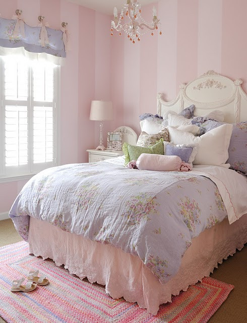 Light Pink Bedroom
 Little Sooti pale pink walls girls rooms