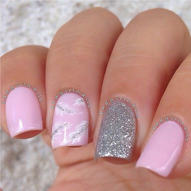 Light Pink Nail Ideas
 Pink Color Nail Designs 22 Reviews In StylePics