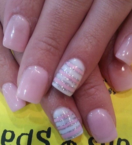 Light Pink Nail Ideas
 15 Pink Nail Arts You Must Have Pretty Designs
