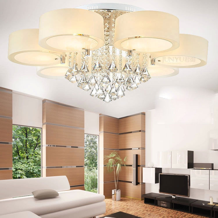 Lights For Living Room Ceiling
 Modern Crystal Ceiling Lights chandeliers Bedroom lights