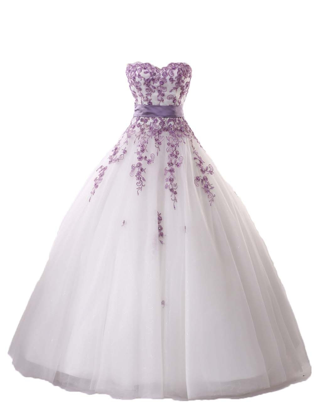 Lilac Wedding Dress
 Aliexpress Buy New Elegant Lilac Lace Wedding Dress
