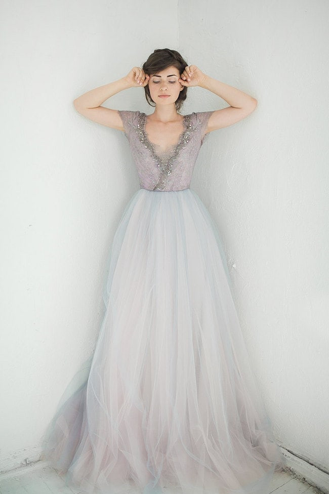Lilac Wedding Dress
 Lilac & Lavender Wedding Dresses