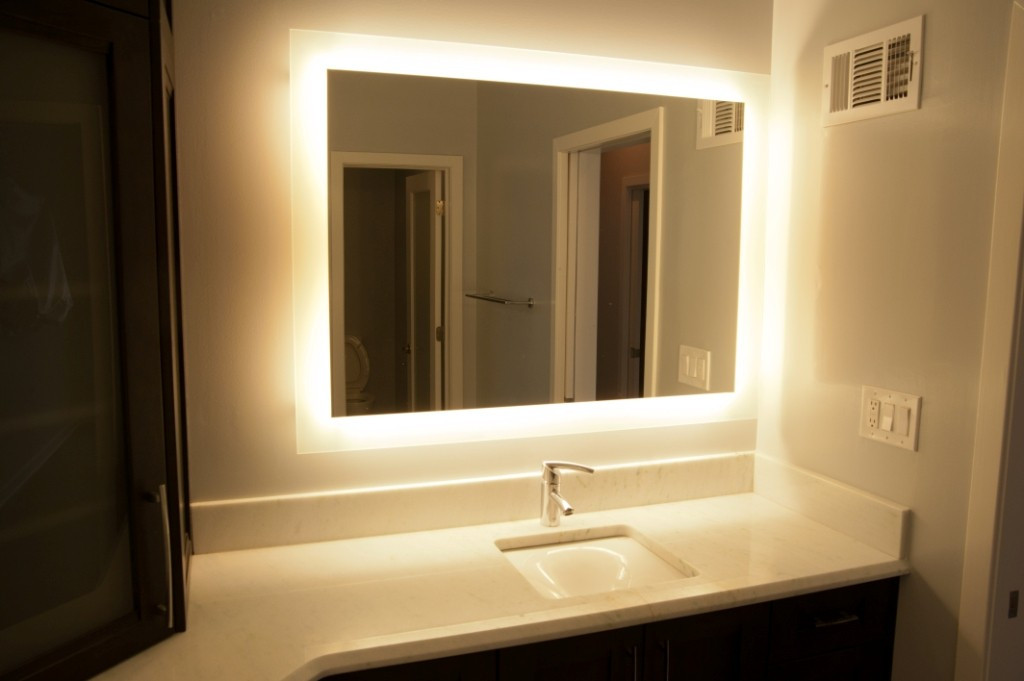 Lit Bathroom Mirror
 Back Lit Vanity Mirror