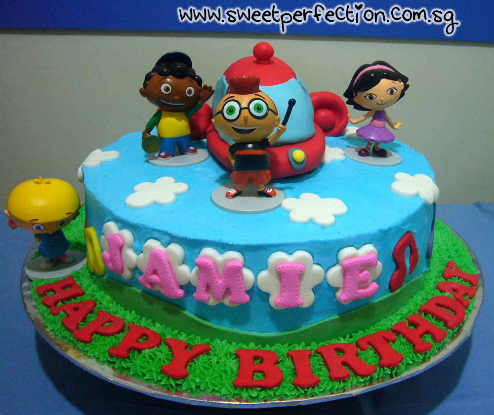 Little Einsteins Birthday Cake
 Sweet Perfection Cakes Gallery Code LE 01 Jamie & The