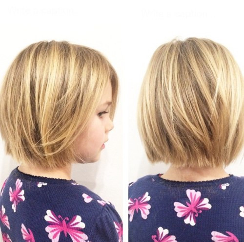 Little Girl Bob Hairstyles
 50 Cute Haircuts for Girls to Put You on Center Stage