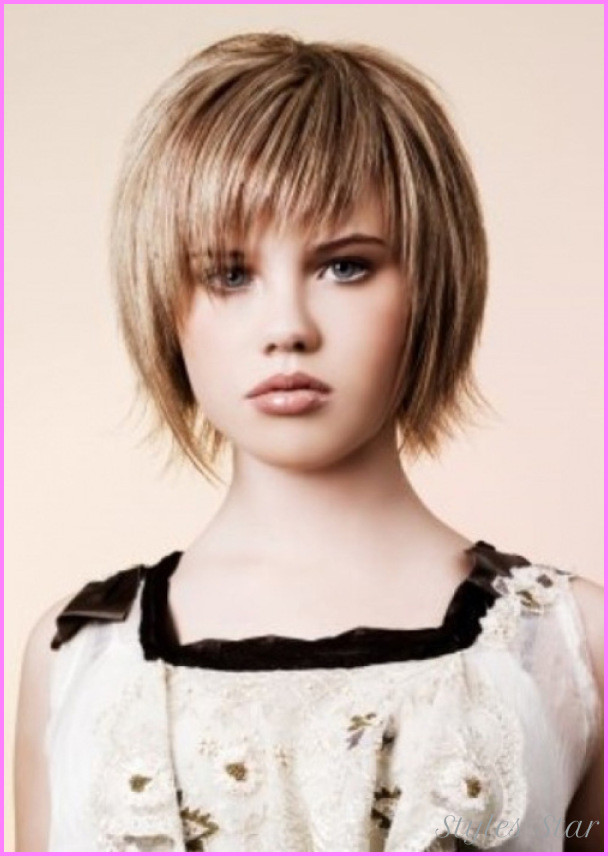 Little Girl Haircuts With Side Bangs
 Little girls short haircuts with bangs Star Styles