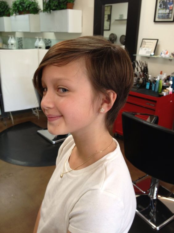 Little Girl Hairstyles For Short Hair Pinterest
 Cool pixie cut for a tween