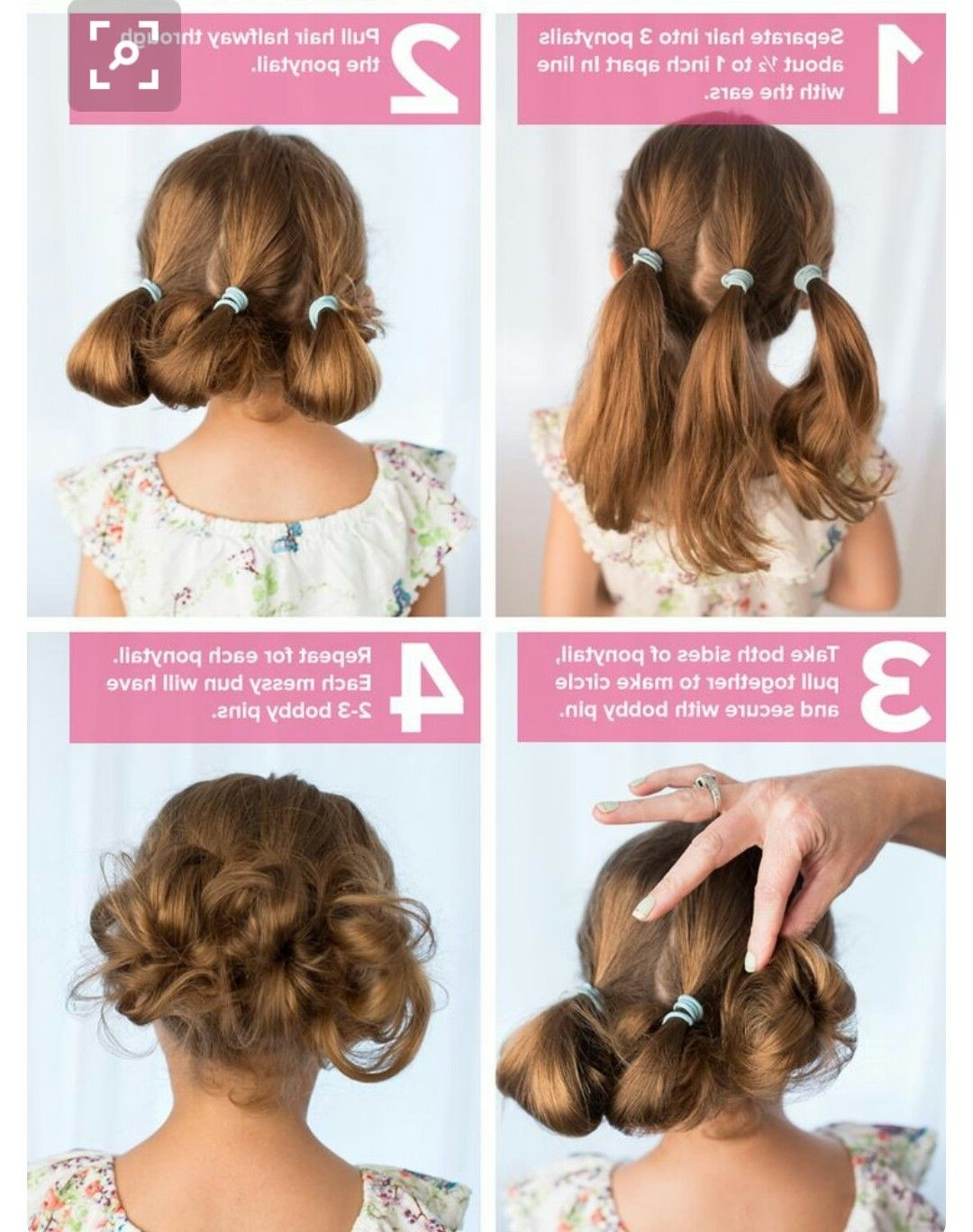 Little Girl Hairstyles For Short Hair Pinterest
 15 Collection of Easy Updo Hairstyles For Short Hair