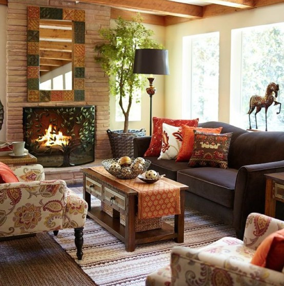 Living Room Centerpieces Ideas
 29 Cozy And Inviting Fall Living Room Décor Ideas DigsDigs