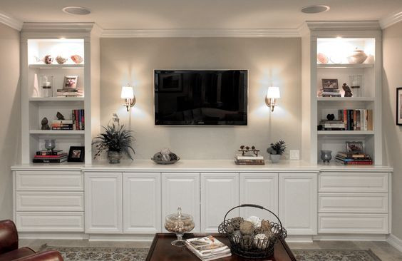 Living Room Entertainment Center Ideas
 custom entertainment units – Google Search in 2019