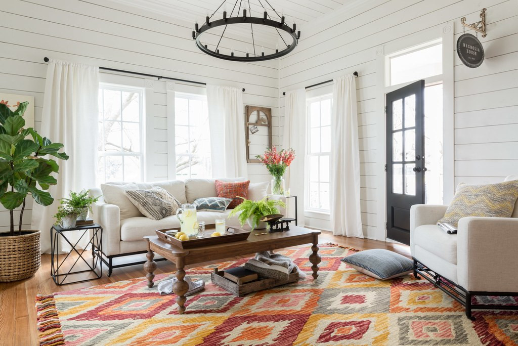 Living Room Rug Ideas
 Shop Paint Furniture Rugs and More From Fixer Upper s