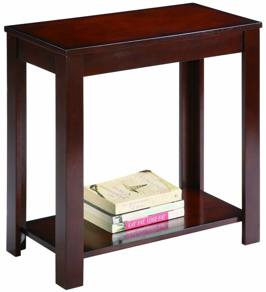 Living Room Side Tables
 Wood End Table Coffee Sofa Side Accent Shelf Living Room