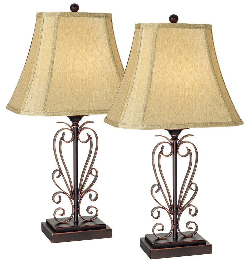Living Room Table Lamp Sets
 Fascinating Bronze Table Lamps For Living Room