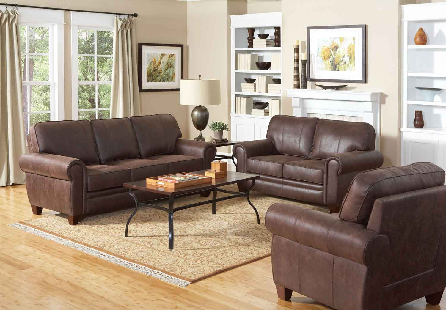 Living Room Tables Sets
 Coaster Bentley Living Room Set Brown LivSet at