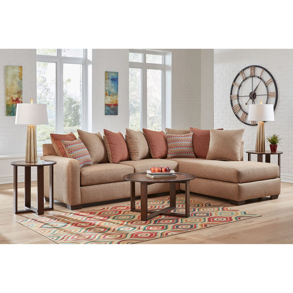 Living Room Tables Sets
 Woodhaven Industries Sectionals 2 Piece Casablanca Living