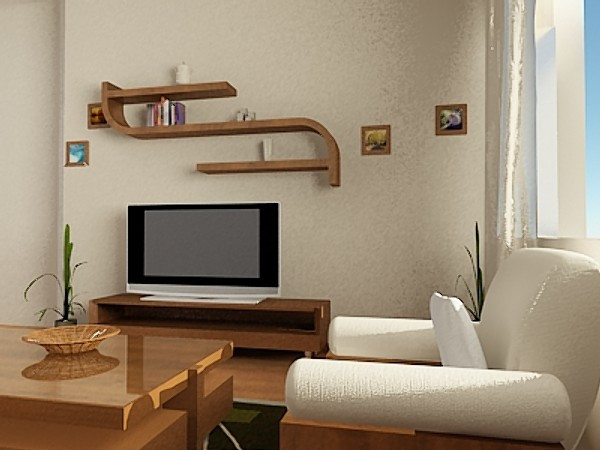 Living Room Wall Shelf
 Modern Wall Shelves Designs