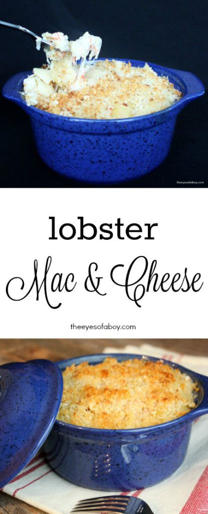 Lobster Baked Macaroni And Cheese
 Lobster Mac and Cheese Recipe