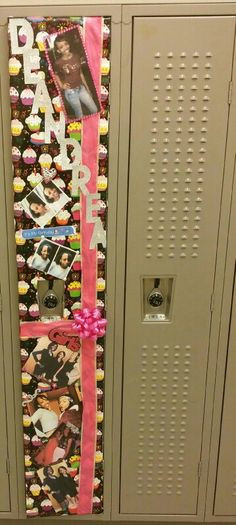 Locker Birthday Decorations
 Decorate a School Locker for a Birthday