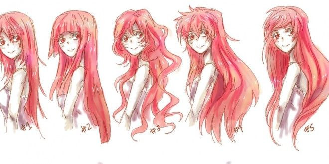 Long Anime Hairstyles
 anime hair style WallPapers Sea
