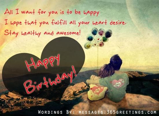 Love Birthday Quotes For Him
 Romantic Birthday Wishes