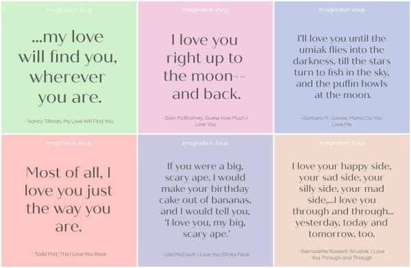 Love For Kids Quotes
 I Love You Quotes From Children s Books
