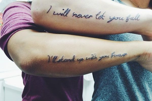 Love Quote Tattoos For Couples
 GOOD QUOTES FOR COUPLES TATTOOS image quotes at relatably