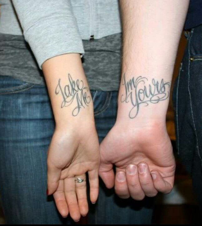 Love Quote Tattoos For Couples
 Pin by Julie Rivas on Tattoos