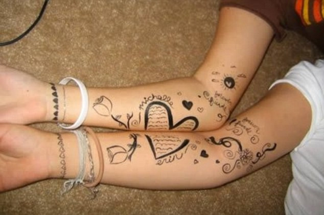 Love Quote Tattoos For Couples
 What were you inking The embarrassing matching tattoos
