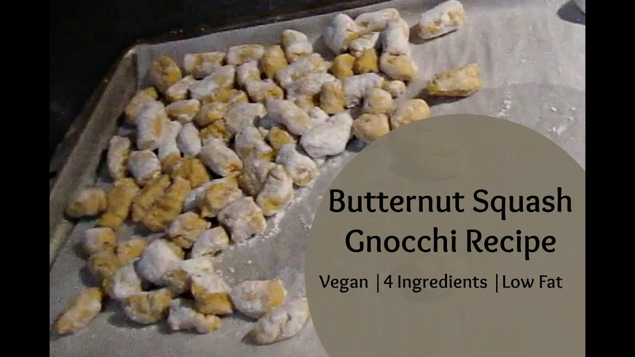 Low Calorie Butternut Squash Recipes
 Butternut Squash Gnocchi Recipe Vegan