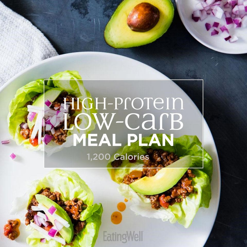 Low Calorie High Protein Recipes
 High Protein Low Carb Meal Plan 1 200 Calories EatingWell