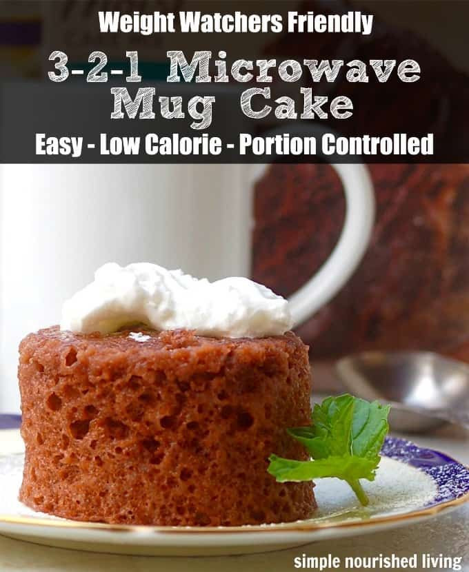Low Calorie Mug Cake Recipes
 Weight Watchers 3 2 1 Microwave Mug Cake Recipe