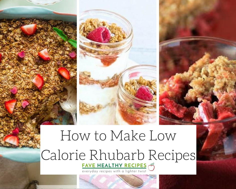 Low Calorie Rhubarb Recipes
 How to Make Low Calorie Rhubarb Recipes