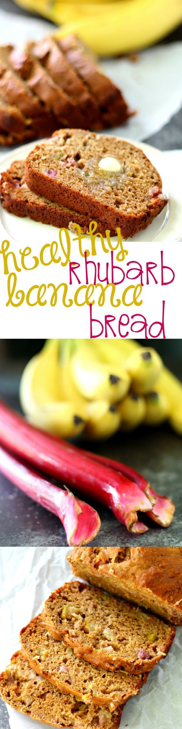 Low Calorie Rhubarb Recipes
 Healthy Rhubarb Banana Bread Recipe
