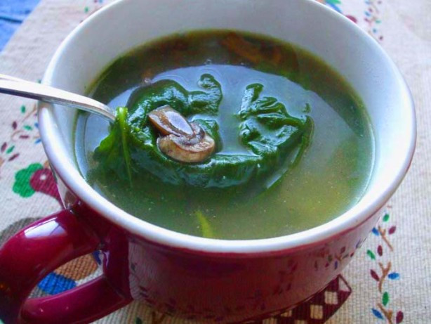 Low Calorie Spinach Recipes
 Low Calorie Spinach And Mushroom Wedding Soup Recipe