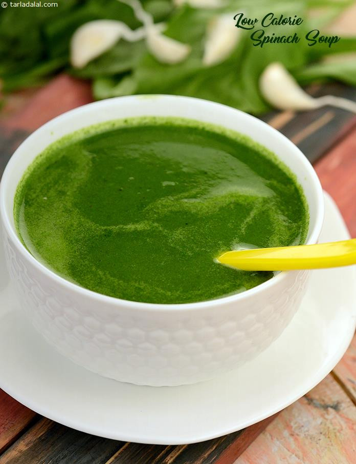 Low Calorie Spinach Recipes
 Low Calorie Spinach Soup recipe