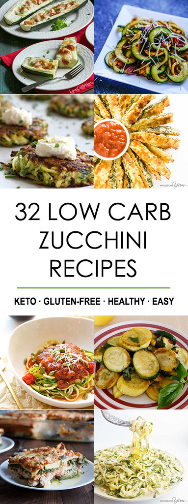 Low Carb Zucchini Recipes
 32 Low Carb Gluten free Zucchini Recipes Roundup