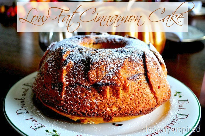 Low Fat Cake Recipes
 Low fat cinnamon cake recipe