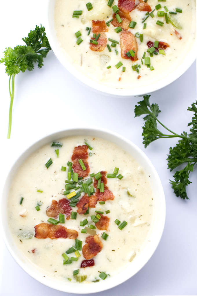 Low Fat Clam Chowder
 Keto Clam Chowder Low Carb and Gluten Free Five Starr