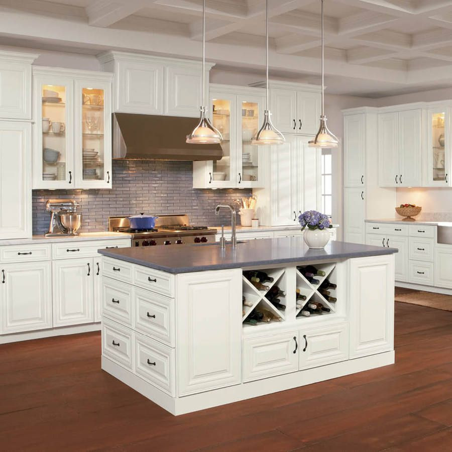 Lowes Kitchen Cabinet
 Kitchen cabinet style Shop Shenandoah McKinley 14 5 in x