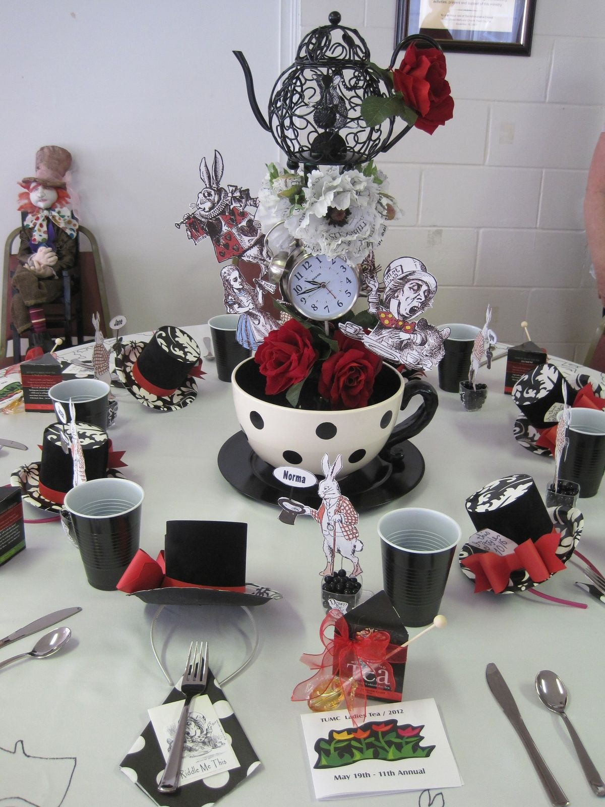 Mad Hatter Tea Party Decoration Ideas
 Mad Hatter Tea Party decorations