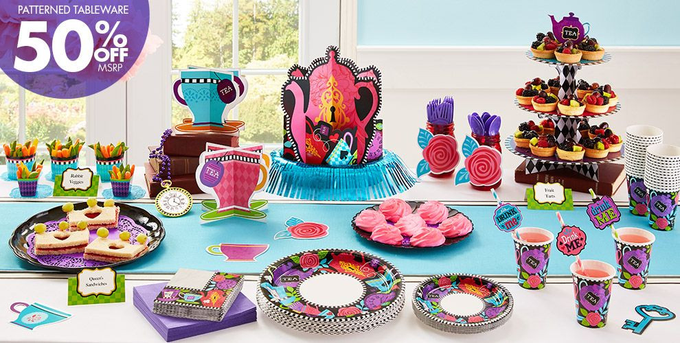 Mad Hatter Tea Party Decoration Ideas
 Mad Tea Party Supplies