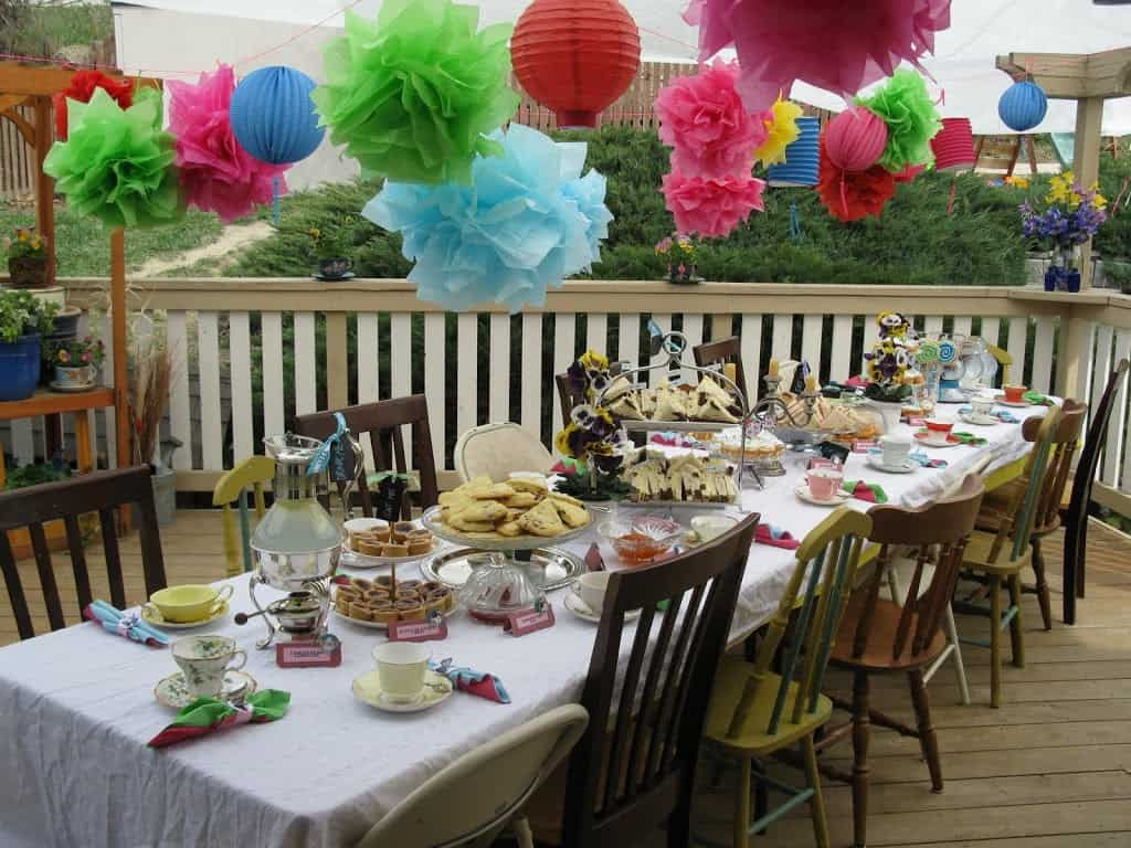 Mad Hatter Tea Party Decoration Ideas
 Mad Hatter Tea Party Part II Dragonfly Designs