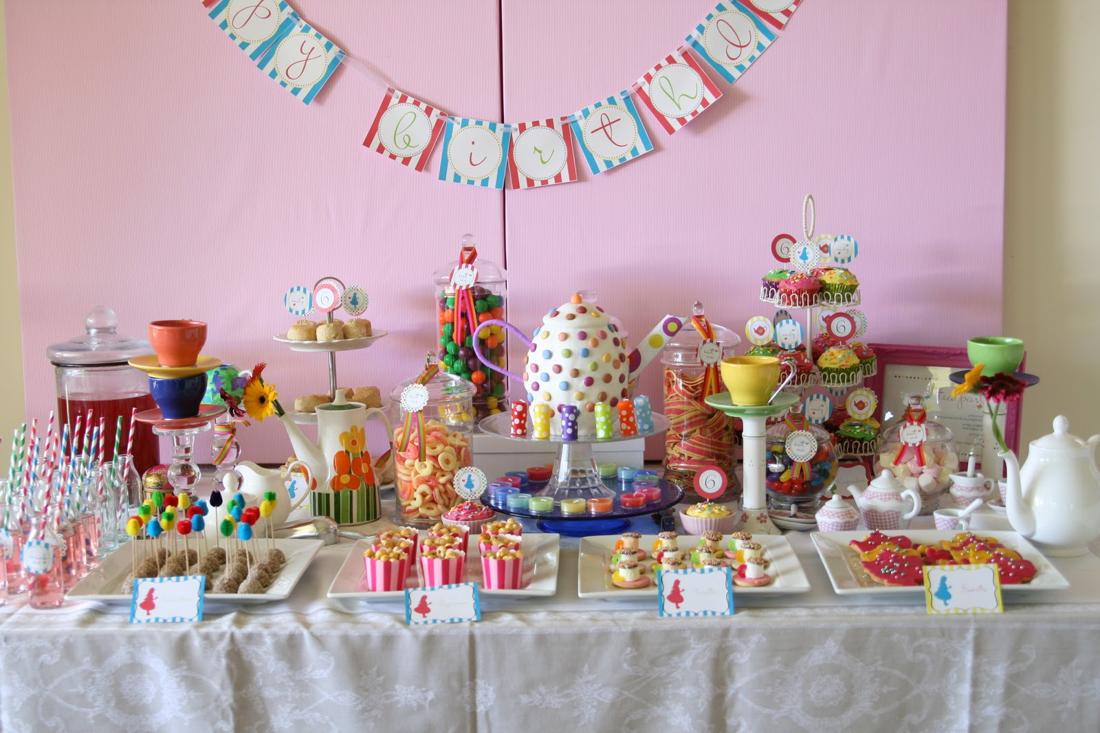 Mad Hatters Tea Party Ideas
 OHMIGOSH DESIGN BLOG Tea Parties and Tutus