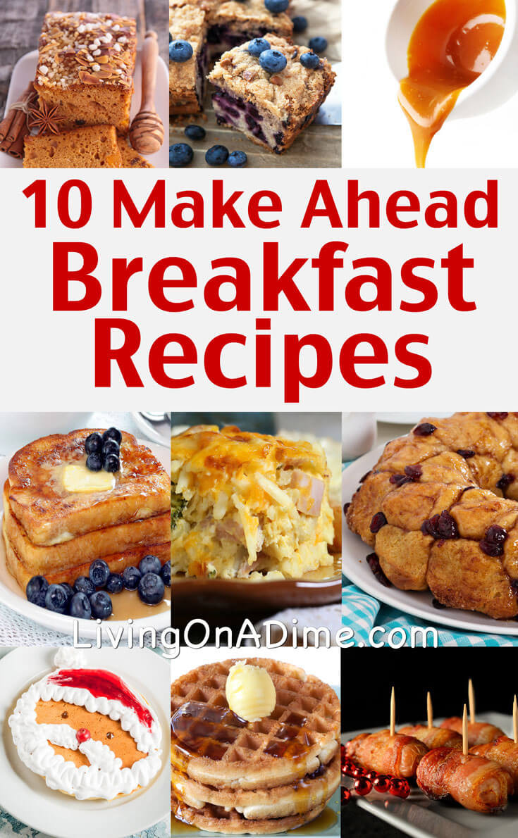 Make Ahead Breakfast Recipes
 Easy Make Ahead Breakfast Recipes Christmas Breakfast Ideas