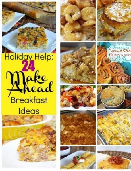 Make Ahead Breakfast Recipes
 More Make Ahead Breakfasts