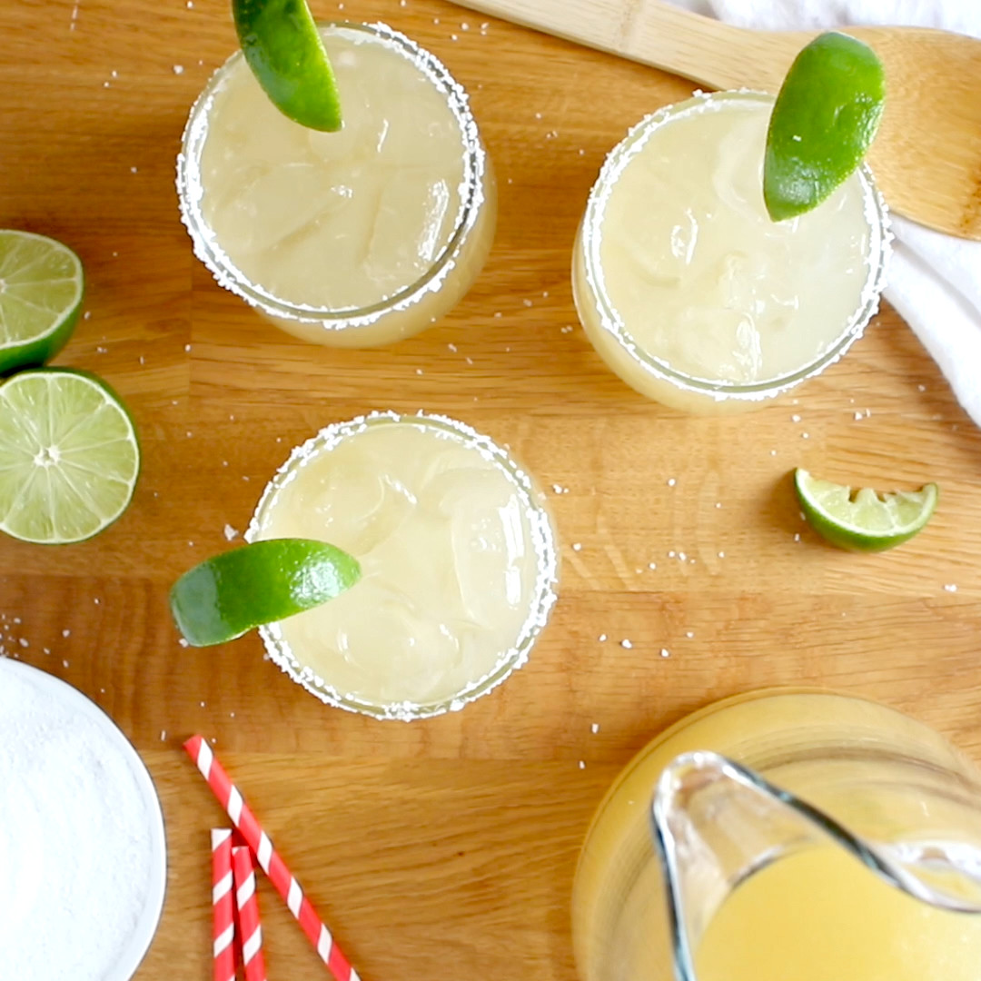 Make Ahead Margaritas For A Crowd
 Pitcher Style Margaritas for a Crowd Recipe