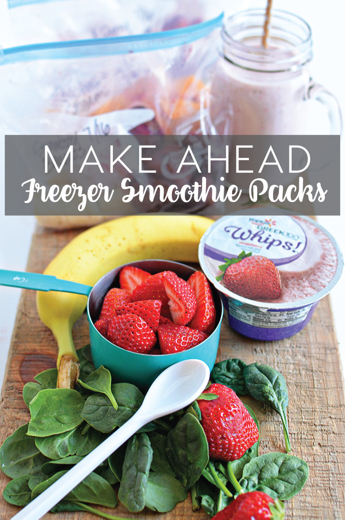 Make Ahead Smoothie Recipes
 Make Ahead Freezer Smoothie Packs Thirty Handmade Days
