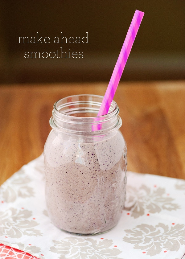 Make Ahead Smoothie Recipes
 Make Ahead Smoothies Baked Bree